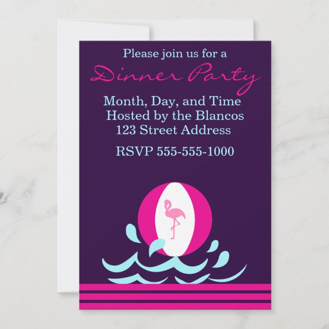 Dog Days Of Summer Invitation (Front)