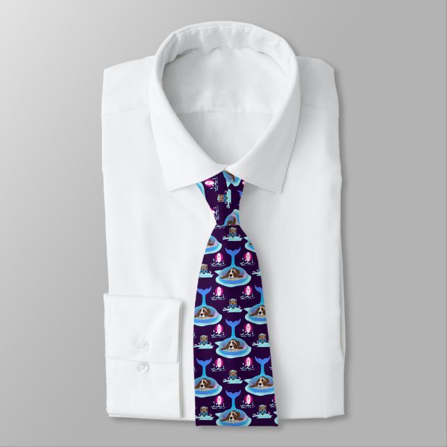 Dog Days Of Summer Neck Tie (Tied)
