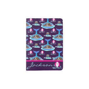 Dog Days Of Summer Passport Holder