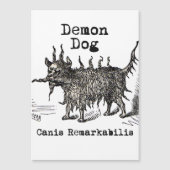 Dog Demon Vintage Funny Cute (Front)
