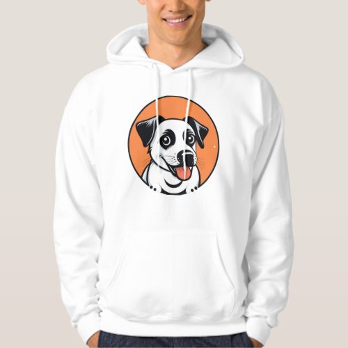 Dog design hoodie