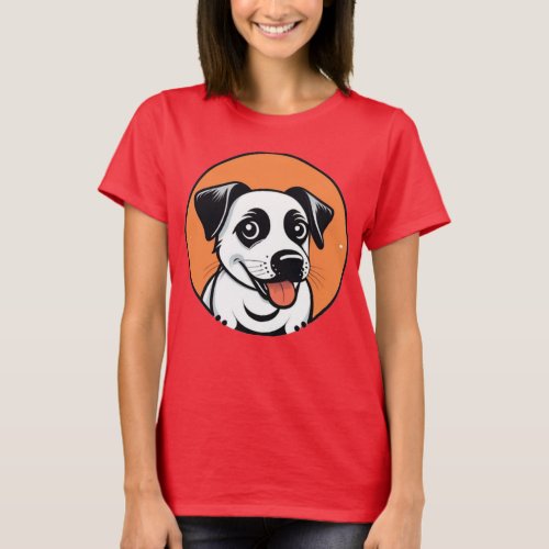 Dog design T_Shirt