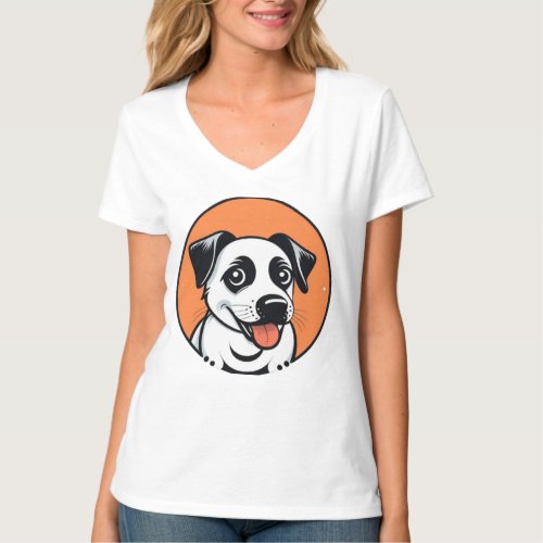 Dog design T_Shirt