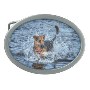 Dog Designs for Pet-lovers Belt Buckle