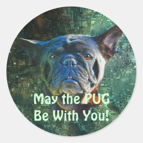Dog Designs for Pet_lovers Classic Round Sticker