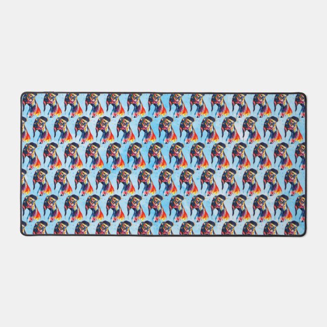 Dog Desk Mat (Front)