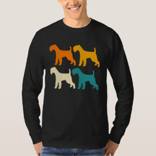 Dog  Dog Mom Dad Retro Soft Coated Wheaten Terrier T-Shirt
