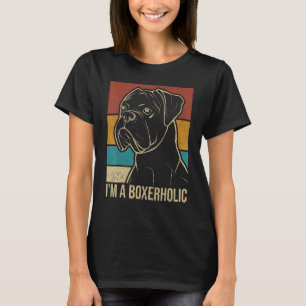 Dog  Dog Owner Vintage Pet Animal Outfit  Boxer 1 T-Shirt