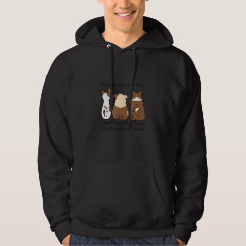 Dog  Doggy Puppy Mixed Breed Mutt Rescue Money Pet Hoodie