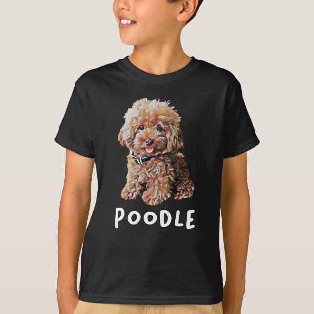 Dog Doodle Goldendoodle Dog Lover T-Shirt (Front)