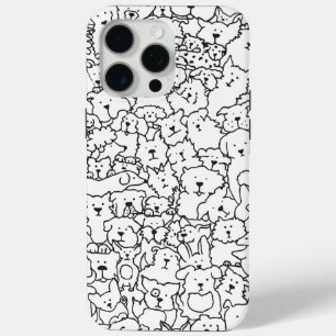 Dog Doodle iPhone Case