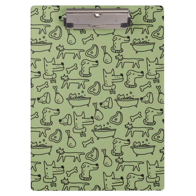 Dog Doodles Clipboard (Front)