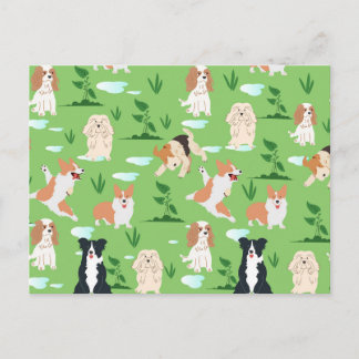 Dog Doodles Postcard