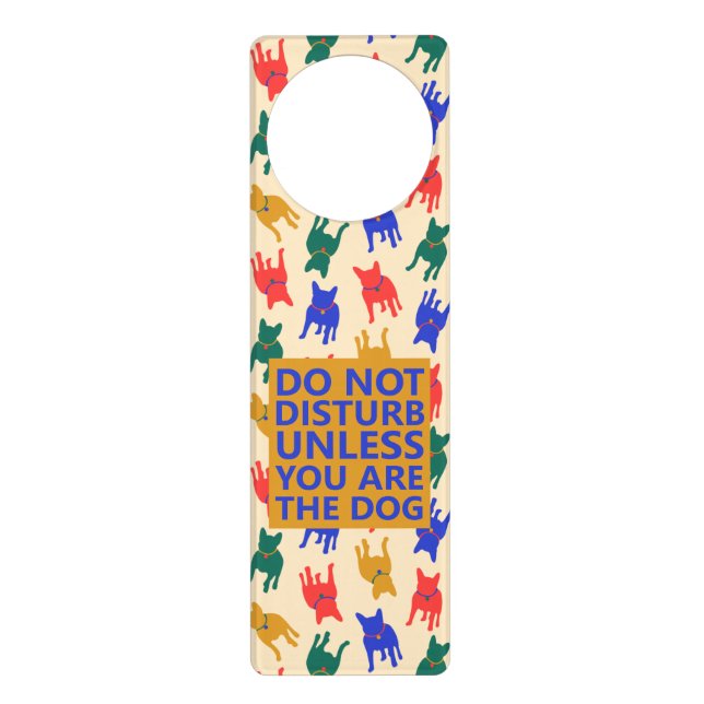 Dog Door Hanger (Front)