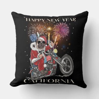 Dog Drives A Motorcycle To California