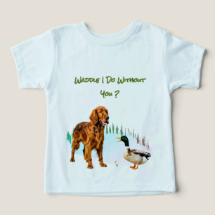 Dog Duck Besties Animals Toddler T-shirt