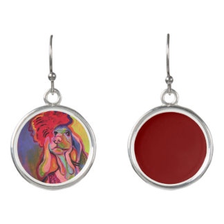 dog earrings