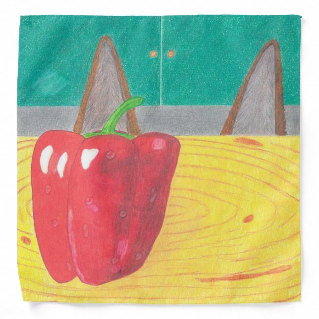 Dog ears and pepper bandana (Front)