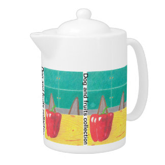 Dog ears and pepper teapot
