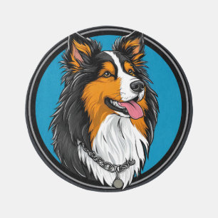 Dog Elegant Art Outdoor Rug
