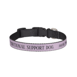 Dog Emotional Support  Alert Collar Custom