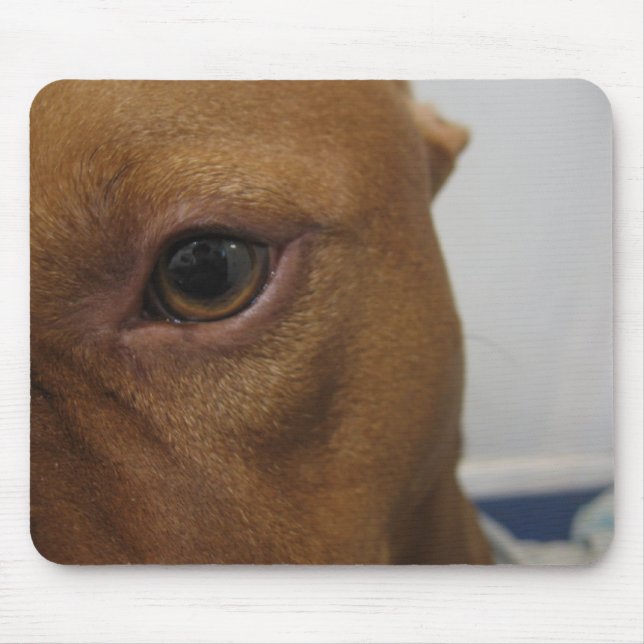 Dog eye mouse pad (Front)