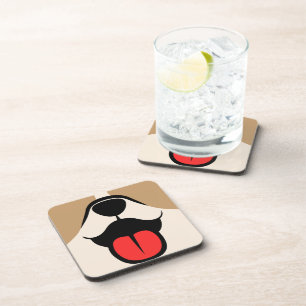 Dog Face Beverage Coaster