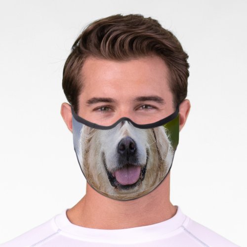 Dog Face Premium Face Mask
