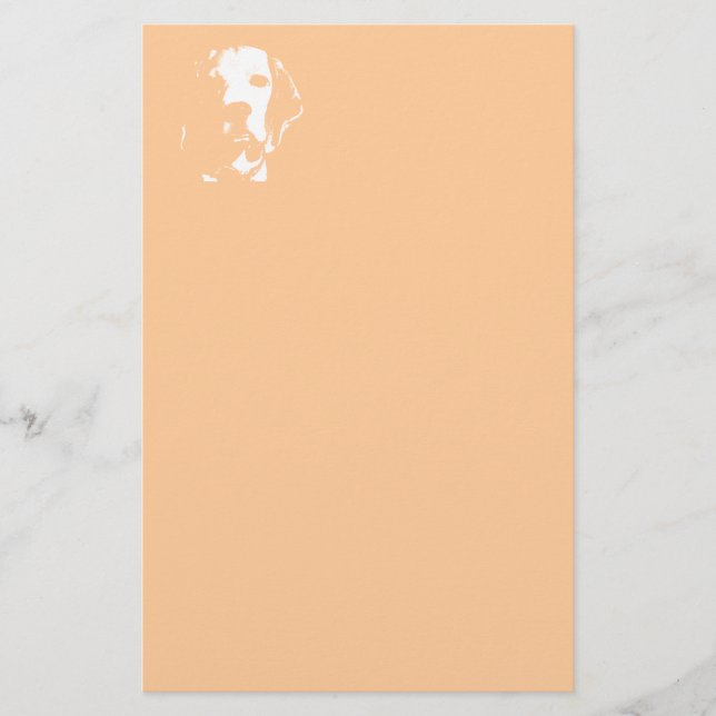 Dog face stationery (Front)