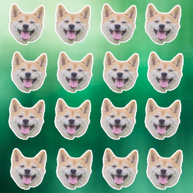 Dog Face Sticker, Dog Lover Gifts, Custom Face Sticker (Creator Uploaded)