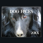 Dog Faces And Expressions Calendar<br><div class="desc">A collection of dog faces and expressions in photography and art. Photography by Susan. Click on Customize to add text and change calendar year dates. These images are available on many products in my store. Links to all of my stores are on my Profile page. Thanks for stopping by Smilin'...</div>