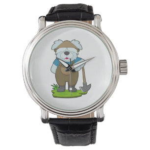 Dog Farmer Pickaxe Watch