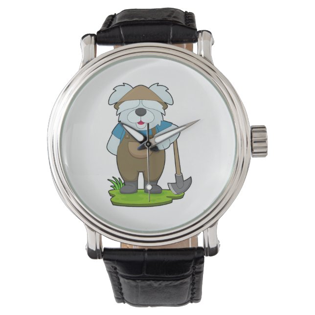 Dog Farmer Pickaxe Watch (Front)