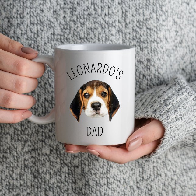 Dog Father Dad Owners Personalized Father's Day Mug (Creator Uploaded)