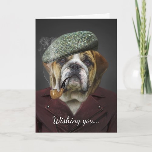 Dog Fathers Day Card