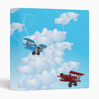 Dog Fight 3 Ring Binder