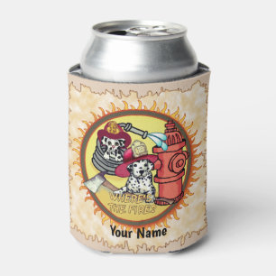 Dog Firefighters can cooler