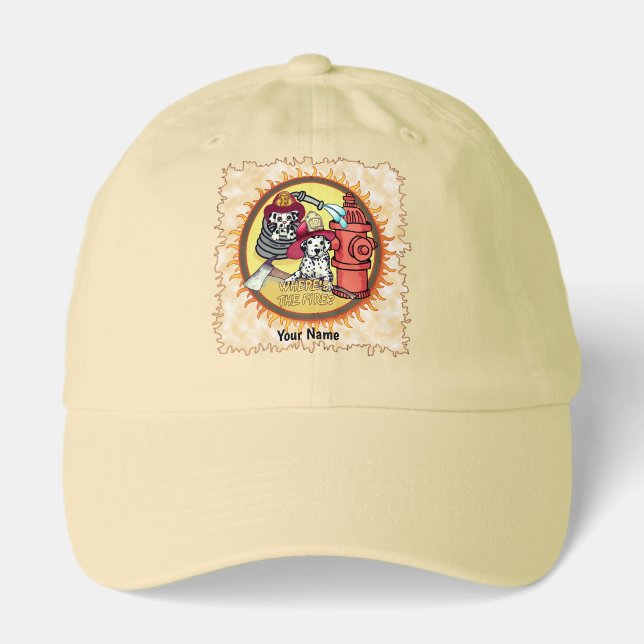 Dog Firefighters  hats (Front)