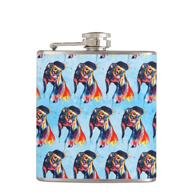 Dog Flask (Front)