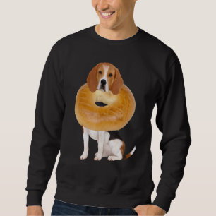 Dog   Food Beagle Bagel Sweatshirt