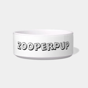 DOG FOOD BOWL CERAMIC DESIGN STYLE