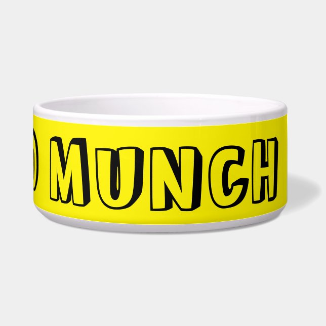 DOG FOOD BOWL CERAMIC DESIGN STYLE  (Right)