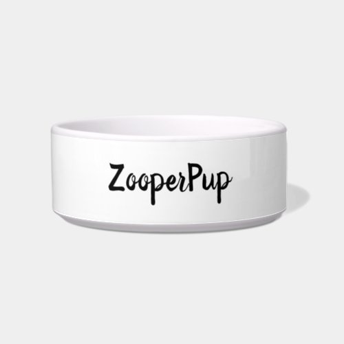 DOG FOOD BOWL CERAMIC DESIGN STYLE 