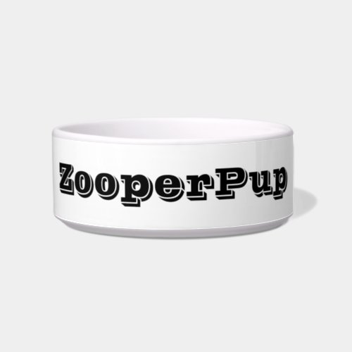 DOG FOOD BOWL CERAMIC DESIGN STYLE 