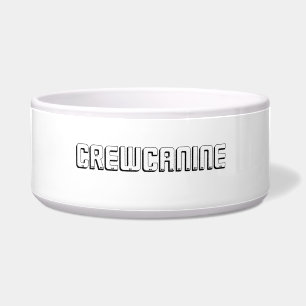 DOG FOOD BOWL CERAMIC STYLE DESIGN