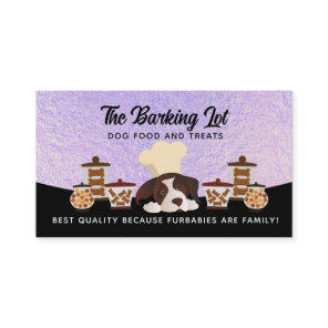 Dog Food Business Cards