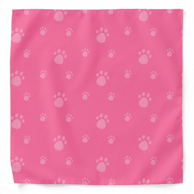Dog footprints bandana (Front)