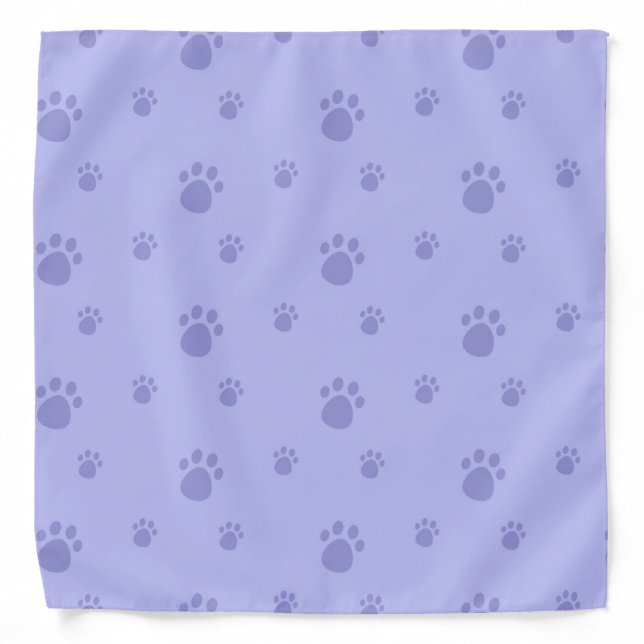 Dog footprints bandana (Front)