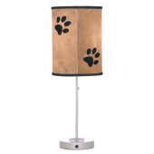 DOG FOOTPRINTS TABLE LAMP (Back)