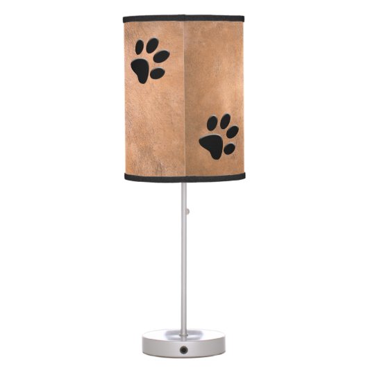 DOG FOOTPRINTS TABLE LAMP (Back)